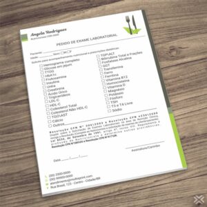 Pedido de Exame Nutricionista 2412