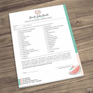Pedido de Exame Nutricionista 2413