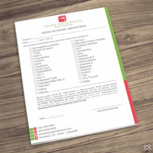 Pedido de Exame Nutricionista 2433