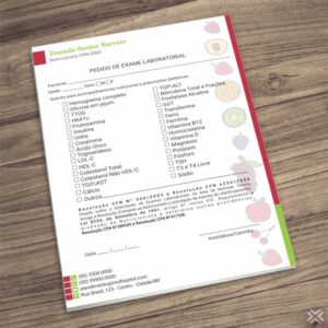 Pedido de Exame Nutricionista 2463