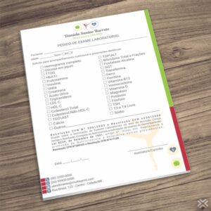 Pedido de Exame Nutricionista 2473