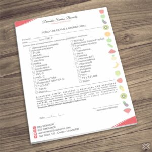 Pedido de Exame Nutricionista 2485