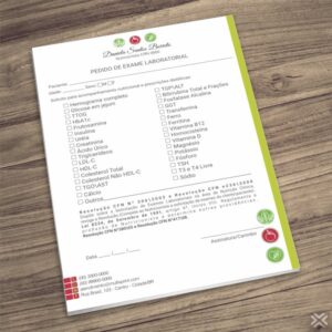 Pedido de Exame Nutricionista 2487