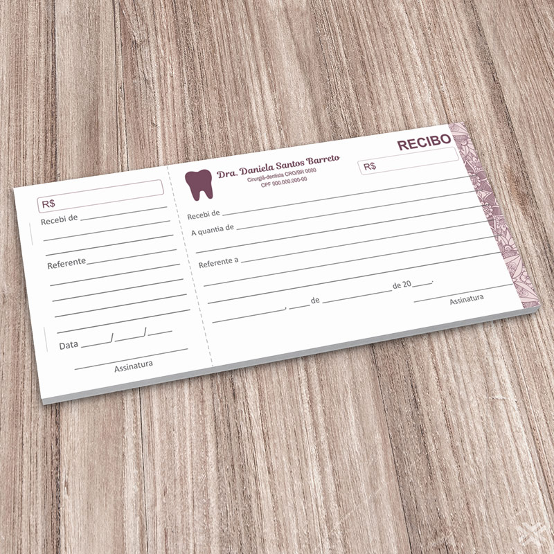 Recibo Dentista 0612