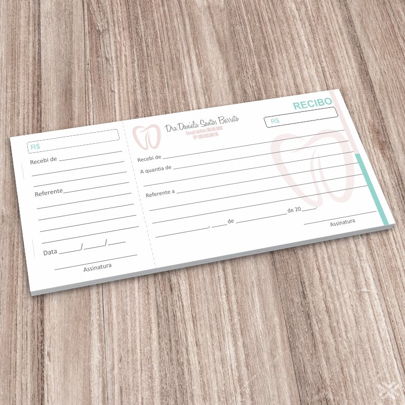 Recibo Dentista 0623