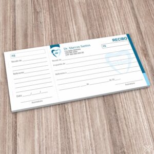 Recibo Dentista 0644