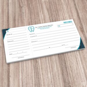Recibo Dentista 0660