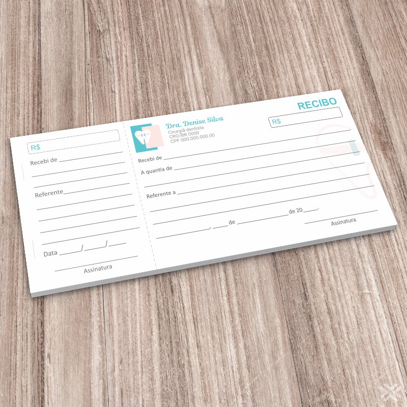 Recibo Dentista 0667