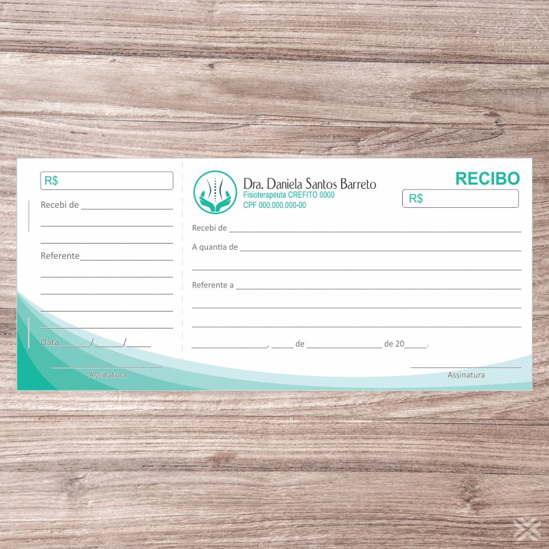 Recibo Fisioterapeuta 0920 - Imagem 2