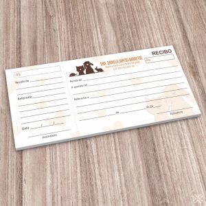 Recibo Veterinário 30109