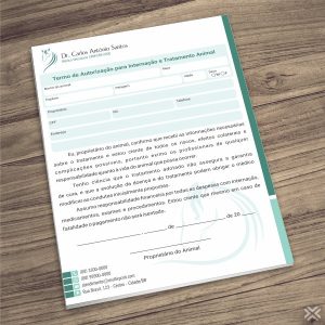 Termo Internação Veterinário 3049