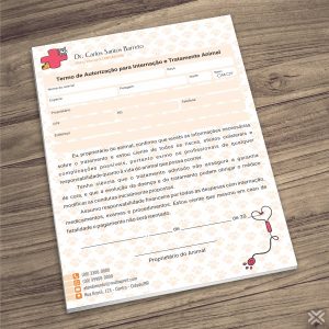 Termo Internação Veterinário 3052