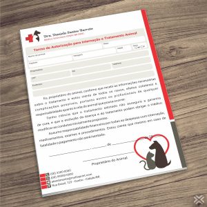 Termo Internação Veterinário 3053