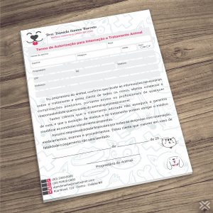 Termo Internação Veterinário 3059