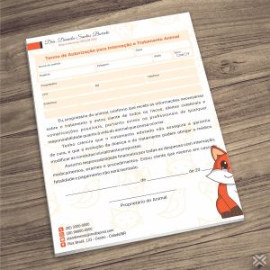 Termo Internação Veterinário 3065