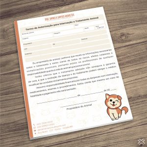 Termo Internação Veterinário 3084