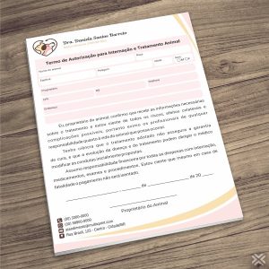 Termo Internação Veterinário 3088