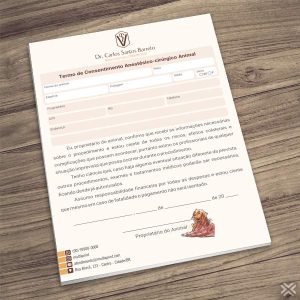 Termo Anestésico-cirúrgico Veterinário 30115