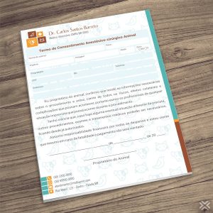 Termo Anestésico-cirúrgico Veterinário 3019