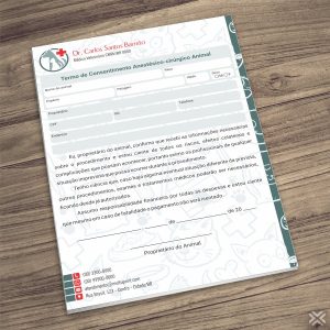 Termo Anestésico-cirúrgico Veterinário 3022