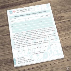 Termo Anestésico-cirúrgico Veterinário 3027