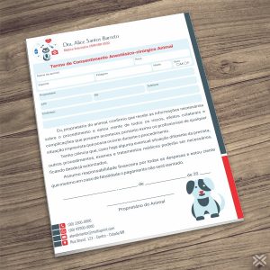 Termo Anestésico-cirúrgico Veterinário 3028
