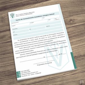Termo Anestésico-cirúrgico Veterinário 3037