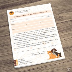 Termo Anestésico-cirúrgico Veterinário 3039