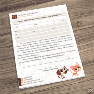 Termo Anestésico-cirúrgico Veterinário 3040
