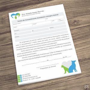 Termo Anestésico-cirúrgico Veterinário 3057