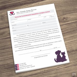 Termo Anestésico-cirúrgico Veterinário 3058
