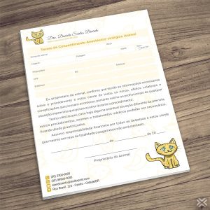 Termo Anestésico-cirúrgico Veterinário 3074