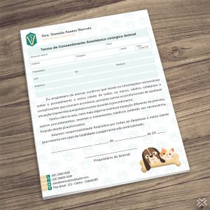 Termo Anestésico-cirúrgico Veterinário 3091