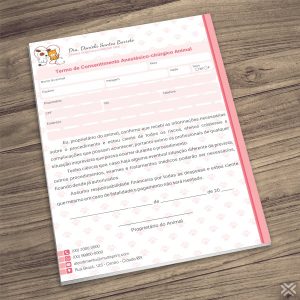 Termo Anestésico-cirúrgico Veterinário 3099