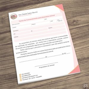 Termo para Eutanásia Veterinário 3002