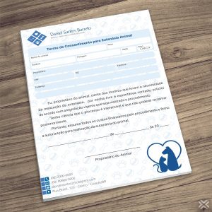 Termo para Eutanásia Veterinário 3013