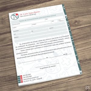 Termo para Eutanásia Veterinário 3022