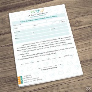 Termo para Eutanásia Veterinário 3030