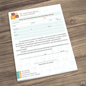 Termo para Eutanásia Veterinário 3034