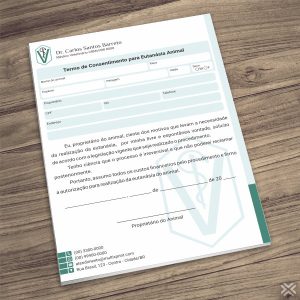 Termo para Eutanásia Veterinário 3037