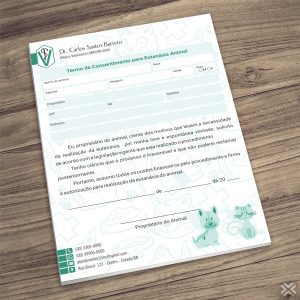 Termo para Eutanásia Veterinário 3043