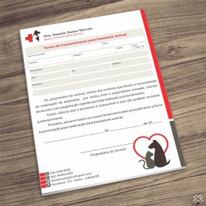 Termo para Eutanásia Veterinário 3053