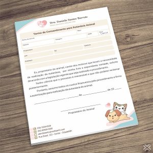 Termo para Eutanásia Veterinário 3086