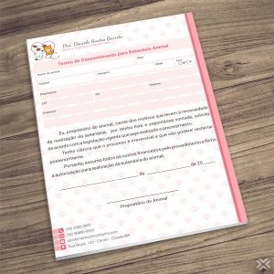 Termo para Eutanásia Veterinário 3099