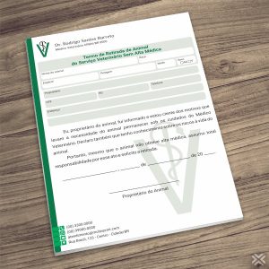 Termo Retirada Veterinário 3011