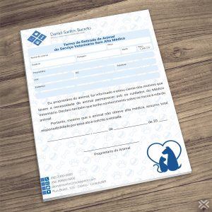 Termo Retirada Veterinário 3013
