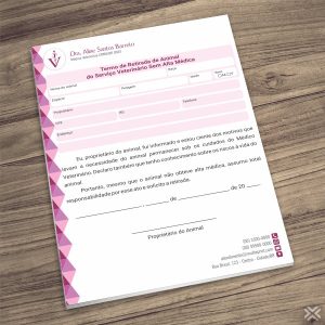 Termo Retirada Veterinário 3015