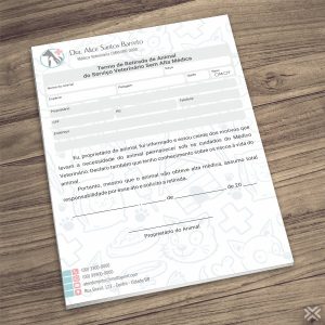 Termo Retirada Veterinário 3031