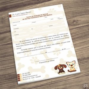 Termo Retirada Veterinário 3060