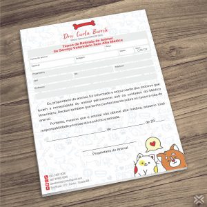 Termo Retirada Veterinário 3094